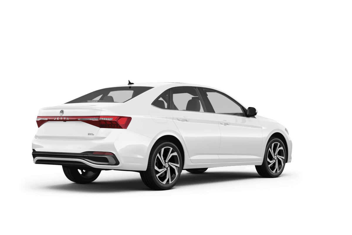 Volkswagen Jetta  - Back view Volkswagen Jetta  - Back view